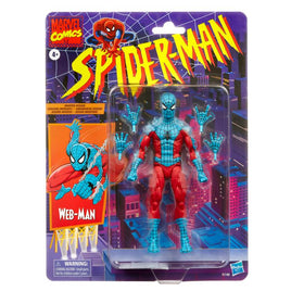 Web Man Spider-Man  (Marvel Legends Retro, Hasbro) - Bitz & Buttons