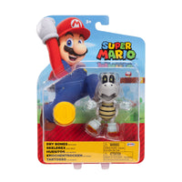 Dry Bones 4" (Super Mario Brothers, Jakks Pacific) **SEALED**