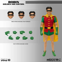 Golden Age Robin (Mezco One:12, Batman) - Bitz & Buttons