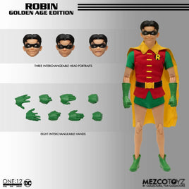 Golden Age Robin (Mezco One:12, Batman) - Bitz & Buttons