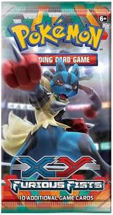 Furious Fists XY Booster Pack (Pokemon, TCG Trading Cards) SEALED - Bitz & Buttons