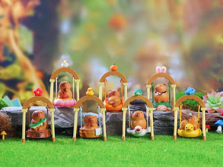 Capybara Swing Figurine (BCMini, Blind Box) - Bitz & Buttons