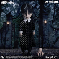 Wednesday Addams (Addams Family Living Dead Doll LDD, Mezco)