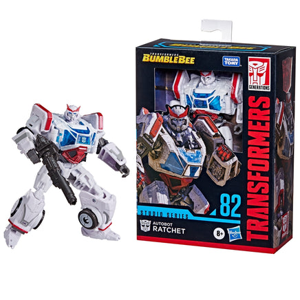 Autobot Ratchet Studio Series 82 (Transformers Deluxe Class, Hasbro) - Bitz & Buttons