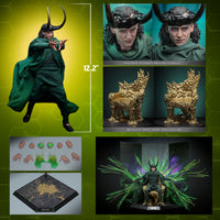 God Loki DX40 (Hot Toys, Marvel) **NEW**