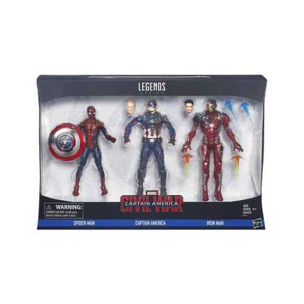 Marvel legends iron best sale man 3 pack