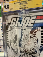 GI Joe RAH 256 Comic Vault Sketch Cover (CGC 9.8, IDW Comics) Signed Gus Mauk