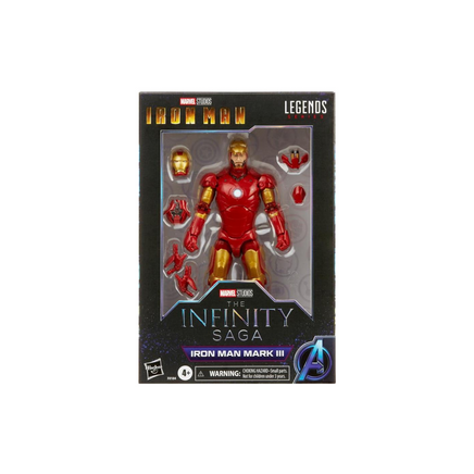 Iron Man Mark III (Marvel Legends, Hasbro) - Bitz & Buttons