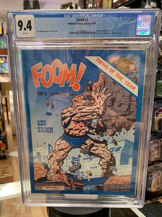 Foom #5 Thing of the Year (CGC 9.4, Marvel Comics) - Bitz & Buttons