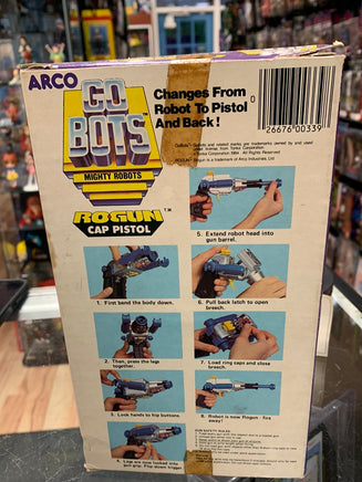 Vintag Ro-Gun Cap Pistol 59652 (GoBots, Arco 1984) Open Box - Bitz & Buttons