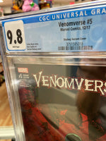 Venomverse #5 Shalvey Punisher Variant (CGC  9.8, Marvel Comics) 1:50 Incentive - Bitz & Buttons