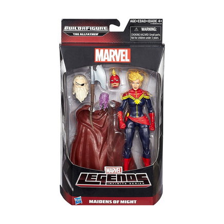 Maidens of Night Captain Marvel BAF Allfather (Marvel Legends, Hasbro) - Bitz & Buttons