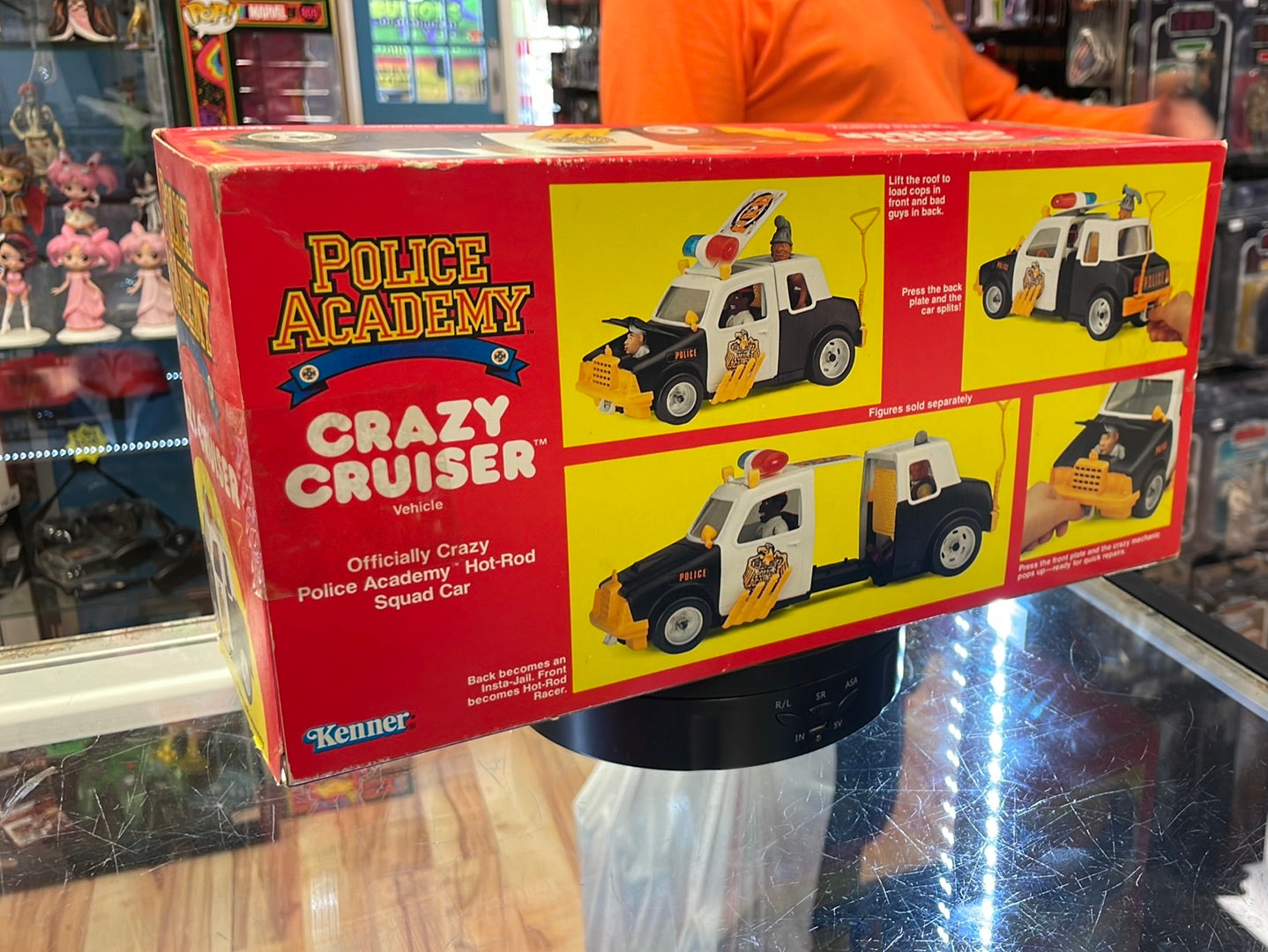 Crazy Cruiser Vehicle (Police Academy, Vintage Kenner) Sealed Box