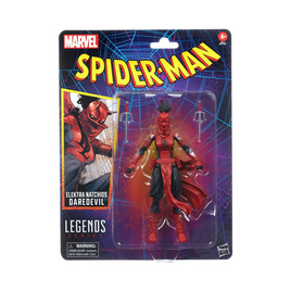 Retro Spider-Man Elektra Daredevil (Marvel Legends, Hasbro) - Bitz & Buttons