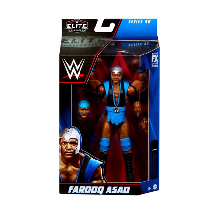 Faarooq Asad (WWE Elite 98, Mattel) - Bitz & Buttons