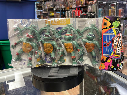 Lucha Libre Ninja Turtle Mexican 4 Pack (Vintage TMNT Ninja Turtles, Playmates) Sealed - Bitz & Buttons