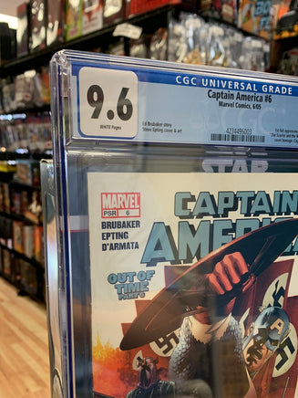 Captain America #6 1st Winter Soldier (CGC 9.6, Marvel Comics) - Bitz & Buttons