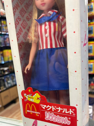 Vintage Licca Rika Chan Uniform Girl Doll (Takara 1989, McDonalds)  Open Box - Bitz & Buttons