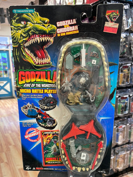 Godzilla vs Ghidorah Micro Battle Playset (Vintage Godzilla, Trenmasters) SEALED - Bitz & Buttons
