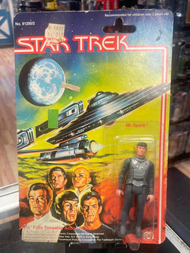Mr Spock 3.75” MOC (Vintage Star Trek, Mego) Sealed