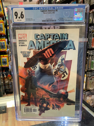 Captain America #6 1st Winter Soldier (CGC 9.6, Marvel Comics) - Bitz & Buttons