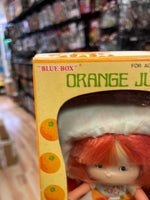 Orange Juice Doll 3079 (Vintage Strawberry Shortcake KO, Blue Box 1981) NIB