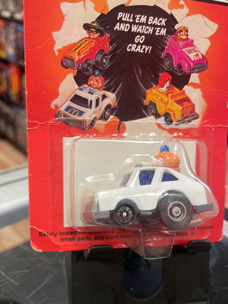 Big Mac Squad Car Pull Back (McDonalds, Fast Macs) Sealed - Bitz & Buttons