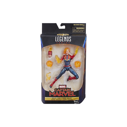 Binary Captain Marvel Exclusive (Marvel Legends, Hasbro) - Bitz & Buttons