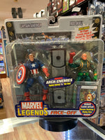 Face-Off Black Captain America & Red Skull (Marvel Legends, ToyBiz)