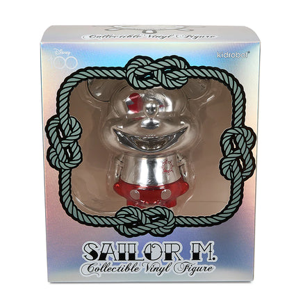 D100 Mouse Sailor Electroplate Red & Silver (Kidrobot x Pasa, Designer)  1 of 500 - Bitz & Buttons