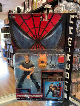 Peter Parker with Water Web Series 2 (Marvel Spider-Man, Toybiz ) - Bitz & Buttons