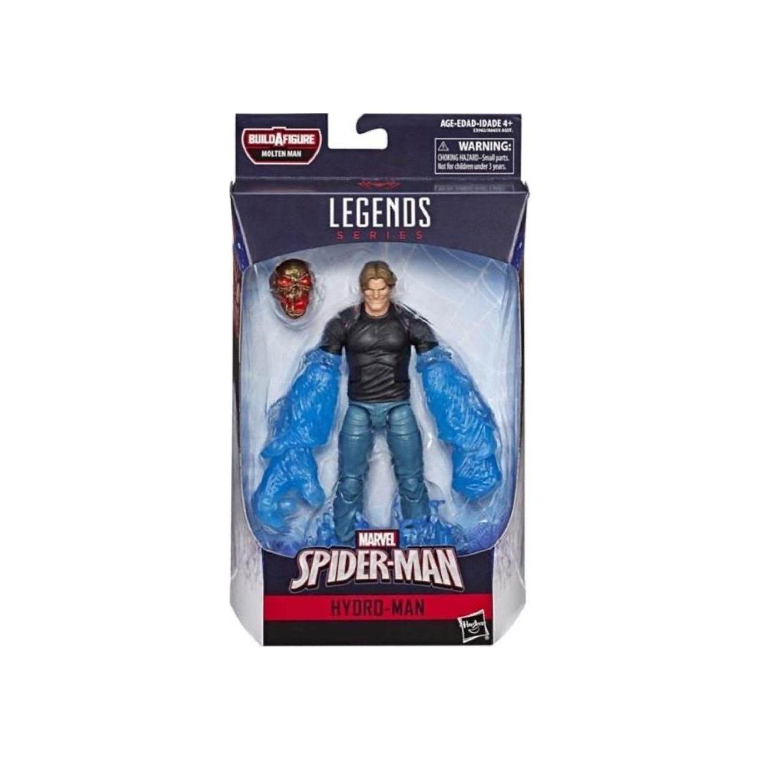 Hydro Man BAF Molten Man Marvel Legends Hasbro Bitz Buttons