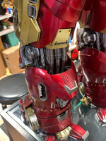 Deluxe Battle Damaged HulkBuster MMS510 (Hot Toy, Sixth Scale) Open Box