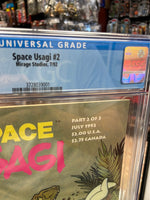 Space Usagi #2 (CGC 9.8, Mirage Studios)
