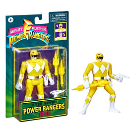 Head Flipping Yellow Ranger (Power Rangers MMPR, Retro Collection)