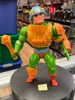 Red Dot Man at Arms Complete AB (Vintage MOTU Masters of The Universe, Mattel)