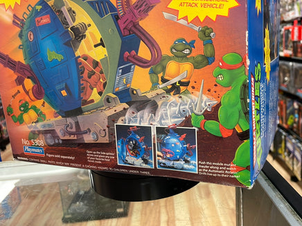 Technodrome Scout Vehicle 5308 SEALED  (Vintage TMNT Ninja Turtles, Playmates) - Bitz & Buttons