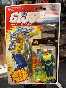 Eel Cobra Underwater Specialist v2 (Vintage GI Joe, Hasbro) Sealed - Bitz & Buttons