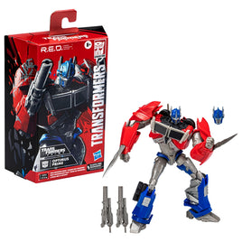 R.E.D Optimus Prime (Transformers Deluxe Class, Hasbro) - Bitz & Buttons