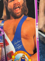 Hacksaw Jim Duggan Series 9 Yellow (WWE WWF, Vintage Hasbro)**American Card**