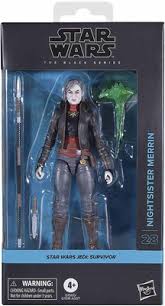 Nightsister Merrin Jedi Survivor (Star Wars, Black Series, Hasbro) SEALED - Bitz & Buttons