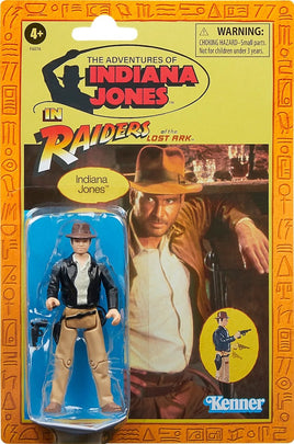 Raiders of the Lost Ark Indy 3.75 (Indiana Jones Retro, Hasbro)