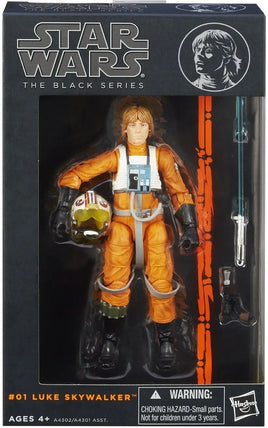 Luke X-Wing Pilot #1 (Star Wars, Black Series Orange Box) - Bitz & Buttons