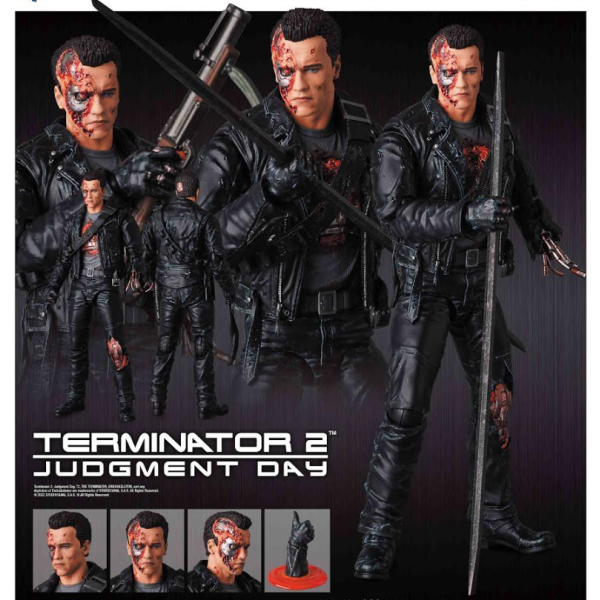T-800 T2: Battle Damage Ver (Medicom MAFEX, Terminator)| Bitz T-800 T2: Battle Damage Ver (Medicom MAFEX, Terminator)| Bitz