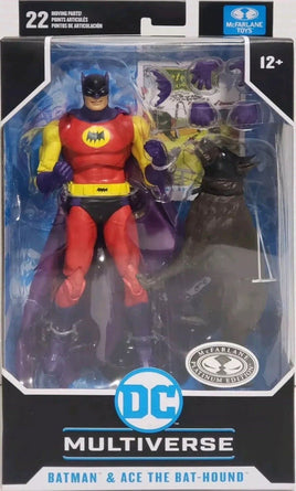 Batman & Ace the Bat Hound (McFarlane, DC Multiverse) **PLATINUM CHASE**