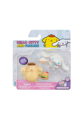 Cinnamoroll and Pompompurin (License 2 Play, Hello Kitty And Friends Sweet and Salty)