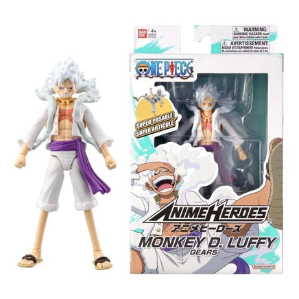 Gear 5 Monkey D Luffy (Bandai Anime Heroes, One Piece) - Bitz & Buttons