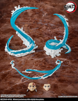 Tanjiro Kamado & Giyu Tomioka Water Breathing Effect Parts Set (Bandai SH Figuarts, Demon Slayer) - Bitz & Buttons