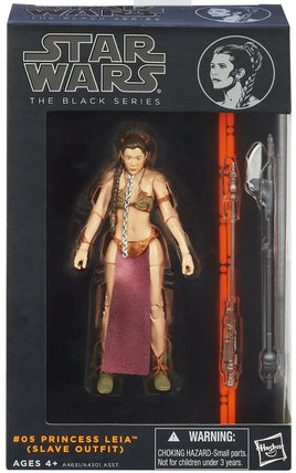 Slave Leia #5 (Star Wars, Black Series Orange Box) - Bitz & Buttons