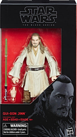 Qui-Gon Jinn #40 (Star Wars, Black Series Red Box) - Bitz & Buttons